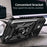 For iPhone 16 Plus Sliding Camera Cover Design TPU+PC Phone Case(Black)