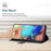 For iPhone 16 Plus HT01 Y-shaped Pattern Flip Leather Phone Case(Black)