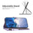 For iPhone 16 Plus 9 Card Slots Zipper Wallet Leather Flip Phone Case(Light Purple)