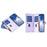 For iPhone 16 Plus 9 Card Slots Zipper Wallet Leather Flip Phone Case(Light Purple)