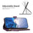 For iPhone 16 9 Card Slots Zipper Wallet Leather Flip Phone Case(Dark Purple)