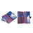 For iPhone 16 9 Card Slots Zipper Wallet Leather Flip Phone Case(Dark Purple)