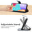 For iPhone 15 Pro Genuine Leather Fingerprint-proof Flip Phone Case(Blue)