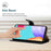 For iPhone 16 Plus Genuine Leather Fingerprint-proof Flip Phone Case(Black)
