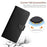 For iPhone 16 Plus Genuine Leather Fingerprint-proof Flip Phone Case(Black)
