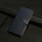 For iPhone 16 Plus Genuine Leather Fingerprint-proof Flip Phone Case(Blue)