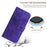 For iPhone 16 Plus Skin Feel Sun Flower Embossed Flip Leather Phone Case with Lanyard(Dark Purple)