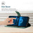 For iPhone 16 Plus Stitching Embossed Leather Phone Case(Green)