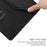 For iPhone 16 Plus Stitching Embossed Leather Phone Case(Black)