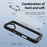 For iPhone 16 Plus TPU + PC Lens Protection Phone Case(Black)