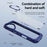 For iPhone 16 Plus TPU + PC Lens Protection Phone Case(Blue)