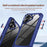 For iPhone 16 Plus TPU + PC Lens Protection Phone Case(Blue)