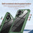 For iPhone 16 Plus TPU + PC Lens Protection Phone Case(Green)
