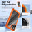 For iPhone 16 Plus TPU + PC Lens Protection Phone Case(Orange)
