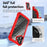For iPhone 17 TPU + PC Lens Protection Phone Case(Red)