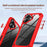 For iPhone 17 TPU + PC Lens Protection Phone Case(Red)