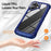 For iPhone 17 TPU + PC Lens Protection Phone Case(Blue)