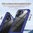 For iPhone 17 TPU + PC Lens Protection Phone Case(Blue)