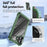 For iPhone 17 TPU + PC Lens Protection Phone Case(Green)