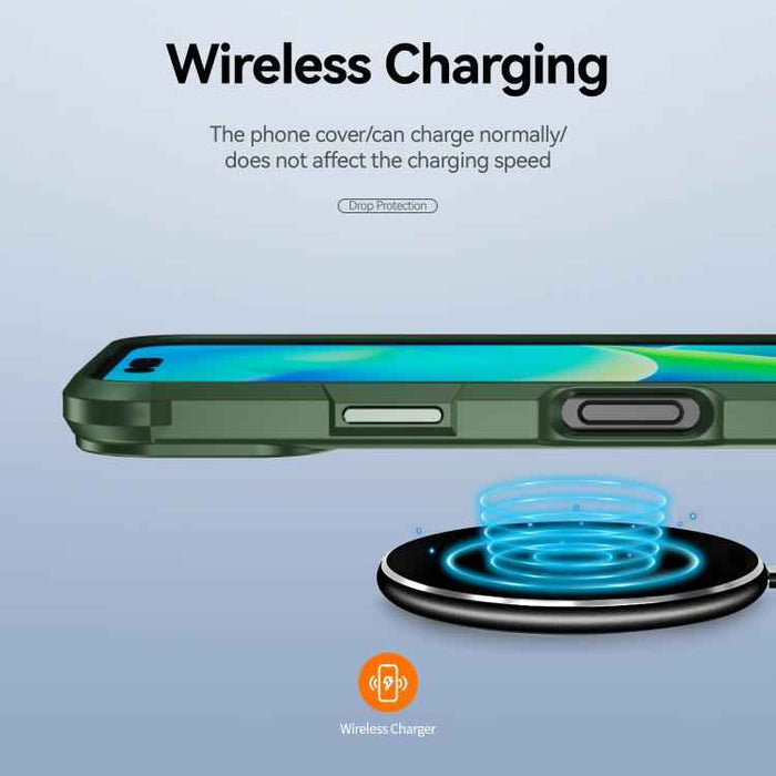 For iPhone 17 TPU + PC Lens Protection Phone Case(Green)