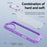 For iPhone 17 TPU + PC Lens Protection Phone Case(Purple)