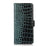 For iPhone 16 Plus Crocodile Top Layer Cowhide Leather Phone Case(Green)