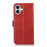 For iPhone 16 Plus Crazy Horse Top Layer Cowhide Leather Phone Case(Red)