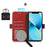 For iPhone 16 Plus Crazy Horse Top Layer Cowhide Leather Phone Case(Red)