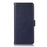 For iPhone 16 Plus Crazy Horse Top Layer Cowhide Leather Phone Case(Blue)