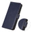 For iPhone 16 Plus Crazy Horse Top Layer Cowhide Leather Phone Case(Blue)