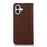 For iPhone 16 Plus KHAZNEH Nappa Top Layer Cowhide Leather Phone Case(Brown)