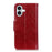 For iPhone 16 Plus Nappa Texture Leather Case(Red)