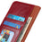 For iPhone 16 Plus Nappa Texture Leather Case(Red)
