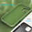 For iPhone 16 Pro Solid Color Silicone Phone Case(Mint Green) - BaskiFit