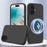 For iPhone 16 Plus Shockproof Silicone Magsafe Phone Case(Black)
