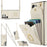 Rhombic Texture Card Bag Phone Case with Long Lanyard