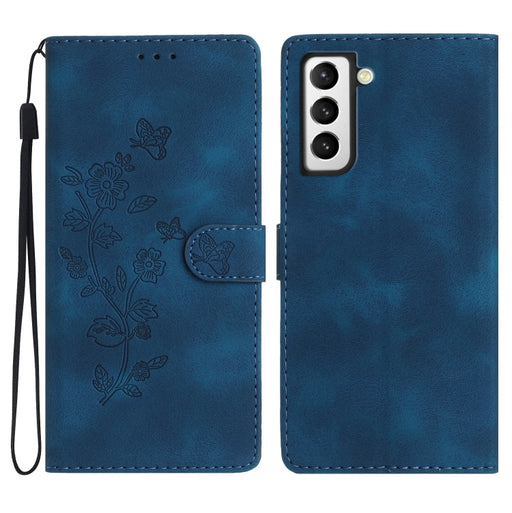 Flower Butterfly Embossing Pattern Leather Phone Case, For Samsung Galaxy S22 5G, For Samsung Galaxy A13 5G, For Samsung Galaxy M32, For Samsung Galaxy A41, For Samsung Galaxy A22 4G, For Samsung Galaxy A22 5G, For Samsung Galaxy S21 FE 5G�������������...