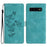 Flower Butterfly Embossing Pattern Leather Phone Case, For Samsung Galaxy S10e, For Samsung Galaxy S10+, For Samsung Galaxy S10