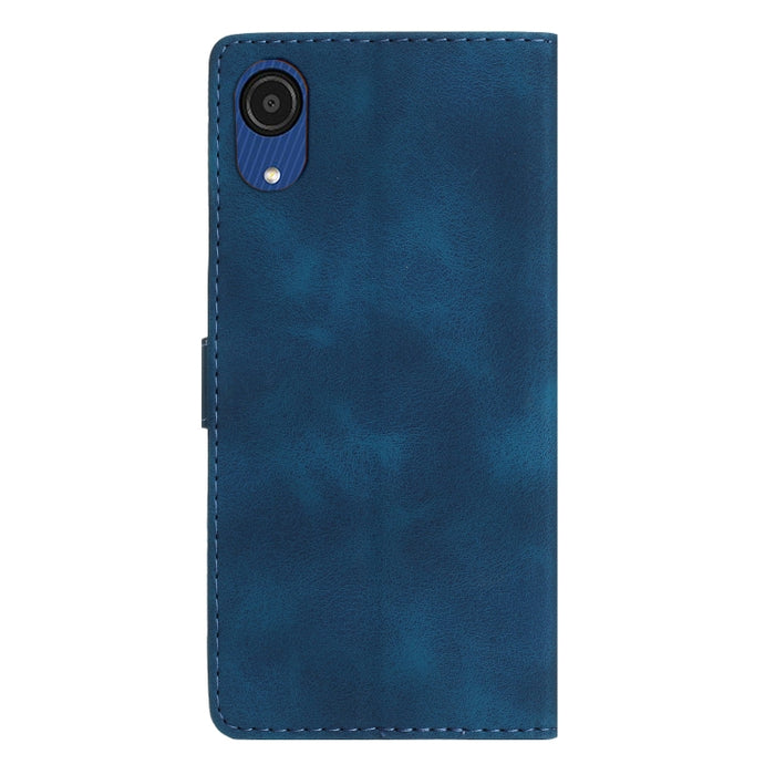 Flower Butterfly Embossing Pattern Leather Phone Case