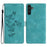 Flower Butterfly Embossing Pattern Leather Phone Case, For Samsung Galaxy S23 5G, For Samsung Galaxy A14 5G, For Samsung Galaxy A04, For Samsung Galaxy A04s, For Samsung Galaxy S20 FE, For Samsung Galaxy M53, For Samsung Galaxy M23                     ...
