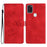 Flower Butterfly Embossing Pattern Leather Phone Case