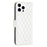 For iPhone 16 Pro Diamond Lattice Wallet Flip Leather Phone Case(White)