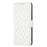 For iPhone 16 Plus Diamond Lattice Wallet Flip Leather Phone Case(White)
