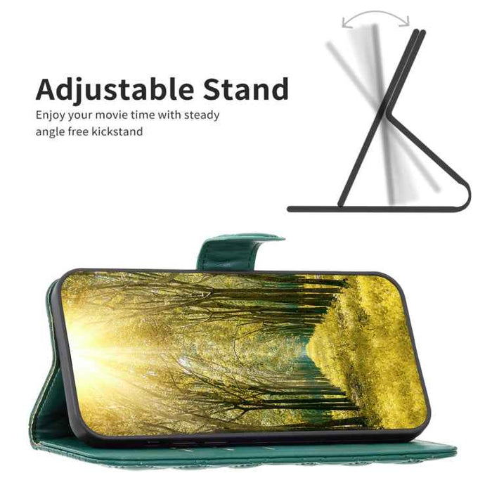 For iPhone 16 Plus Diamond Lattice Wallet Flip Leather Phone Case(Green)
