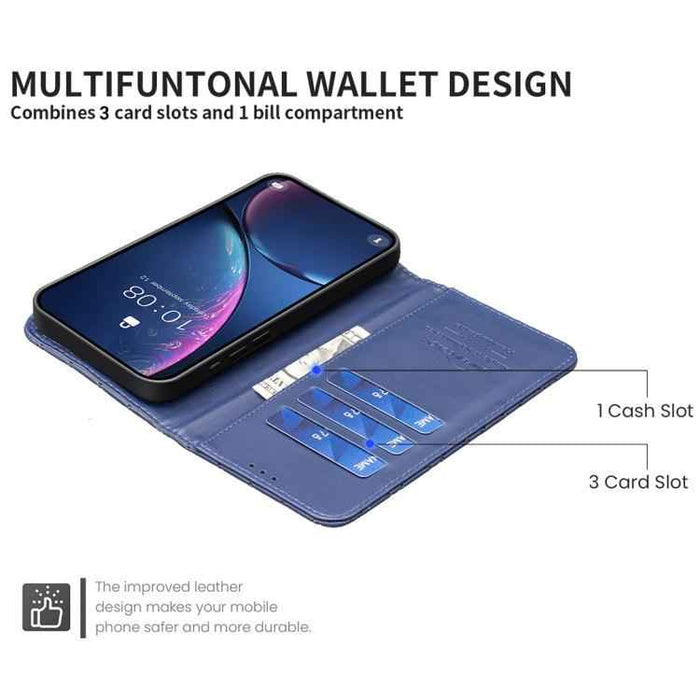For iPhone 17 Diamond Lattice Wallet Flip Leather Phone Case(Blue)