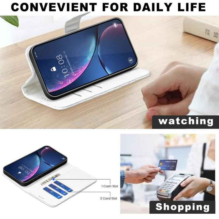 For iPhone 17 Diamond Lattice Wallet Flip Leather Phone Case(White)