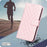 For iPhone 17 Diamond Lattice Wallet Flip Leather Phone Case(Pink)