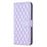 For iPhone 17 Diamond Lattice Wallet Flip Leather Phone Case(Purple)