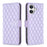 For iPhone 17 Diamond Lattice Wallet Flip Leather Phone Case(Purple)