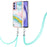 Electroplating Marble Dual-side IMD Phone Case with Lanyard